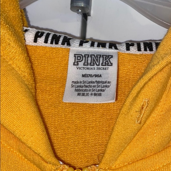 VS pink Yellow/White/Black Hoodie - Picture 2 of 6